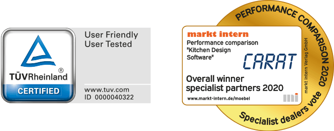 Signets TÜV Rheinland & markt intern